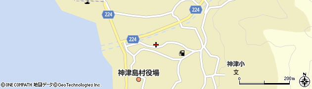 東京都神津島村660周辺の地図