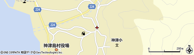 東京都神津島村705周辺の地図