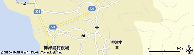 東京都神津島村706周辺の地図