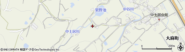 香川県善通寺市大麻町1468周辺の地図
