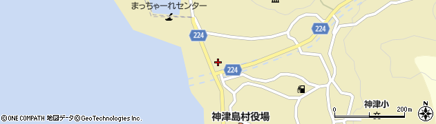東京都神津島村58周辺の地図