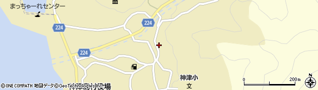 東京都神津島村616周辺の地図