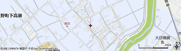 香川県三豊市三野町下高瀬1726周辺の地図