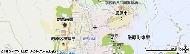 長崎県対馬市厳原町天道茂396周辺の地図