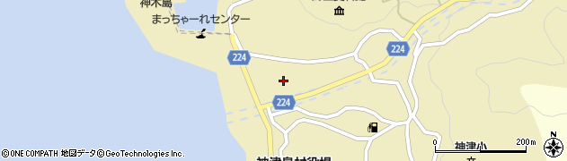 東京都神津島村69周辺の地図