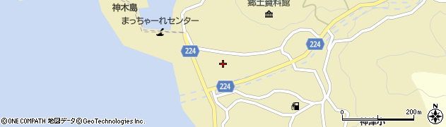 東京都神津島村64周辺の地図