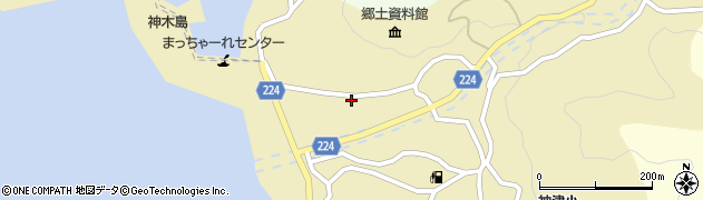 東京都神津島村85周辺の地図