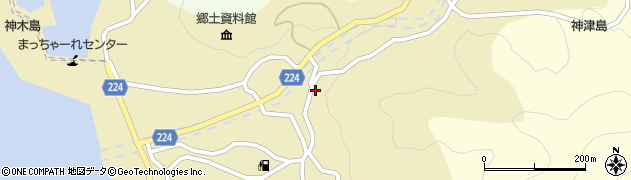 東京都神津島村570周辺の地図