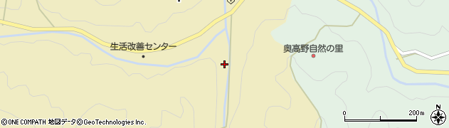 奈良県吉野郡野迫川村中308周辺の地図