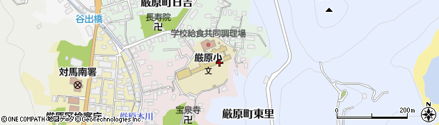 長崎県対馬市厳原町日吉446周辺の地図