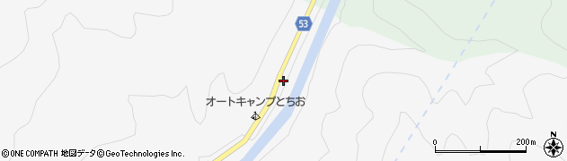 奈良県吉野郡天川村栃尾9周辺の地図