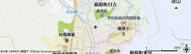長崎県対馬市厳原町天道茂392周辺の地図