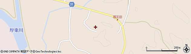 山口県美祢市秋芳町秋吉（福王田）周辺の地図
