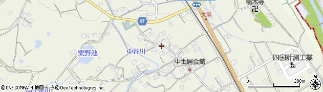 香川県善通寺市大麻町1114周辺の地図