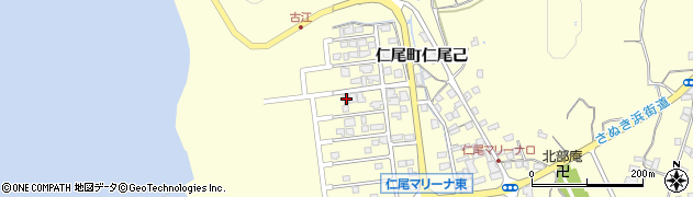 香川県三豊市仁尾町仁尾己1400周辺の地図