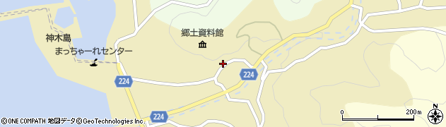 東京都神津島村126周辺の地図