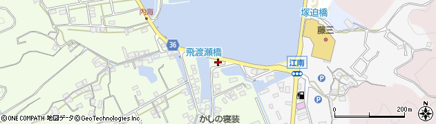 江田島市消防団　飛渡瀬分団周辺の地図