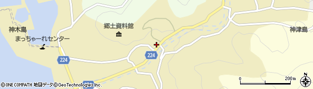 東京都神津島村151周辺の地図