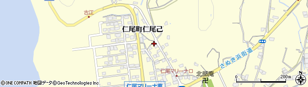 香川県三豊市仁尾町仁尾己487周辺の地図