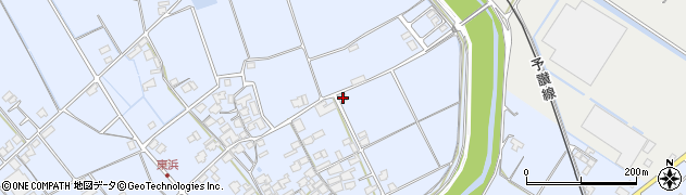 香川県三豊市三野町下高瀬1722周辺の地図