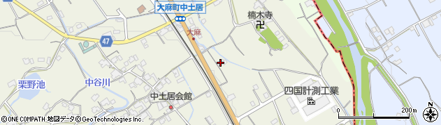 香川県善通寺市大麻町910周辺の地図