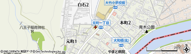 マルキュウ元町店周辺の地図