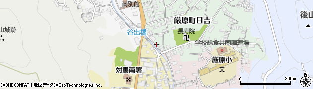 長崎県対馬市厳原町日吉302周辺の地図