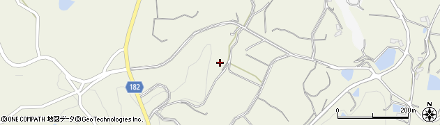 香川県綾歌郡綾川町東分甲-1282周辺の地図