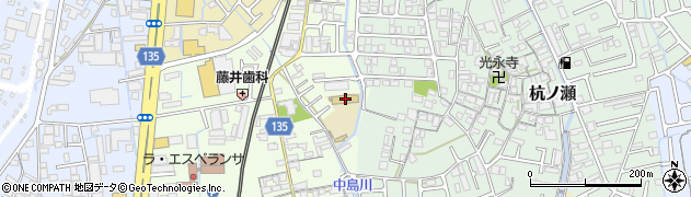 和歌山朝鮮初中級学校周辺の地図