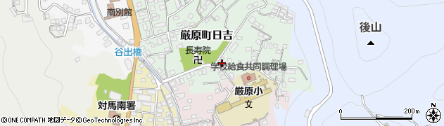長崎県対馬市厳原町日吉384周辺の地図