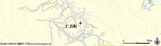 広島県呉市仁方町周辺の地図