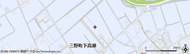 香川県三豊市三野町下高瀬1483周辺の地図