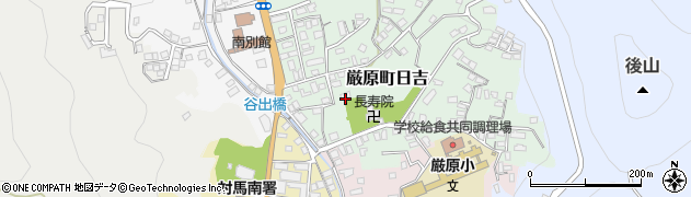 長崎県対馬市厳原町日吉318周辺の地図