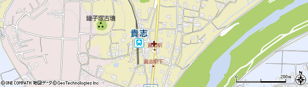 和歌山県紀の川市貴志川町神戸745周辺の地図