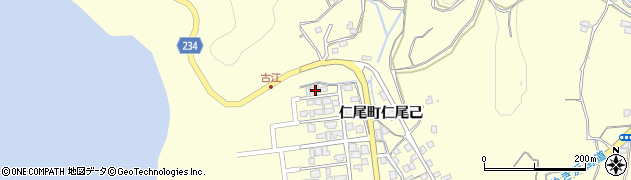 香川県三豊市仁尾町仁尾己1403周辺の地図