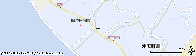 江田島警察署　沖警察官駐在所周辺の地図