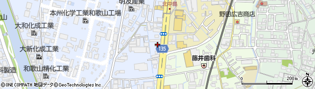 丸亀製麺和歌山店周辺の地図