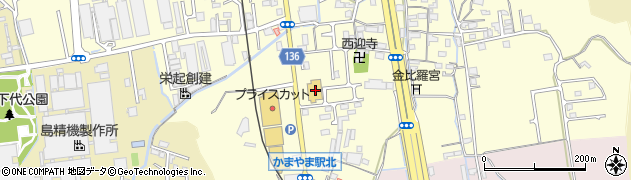 ココカラファイン神前店周辺の地図
