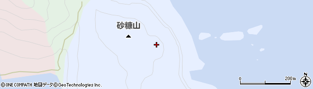 東京都神津島村砂糠山周辺の地図
