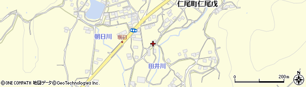 香川県三豊市仁尾町仁尾戊647周辺の地図