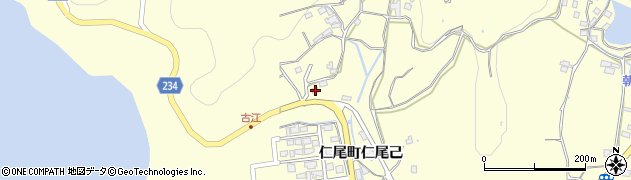 香川県三豊市仁尾町仁尾己868周辺の地図