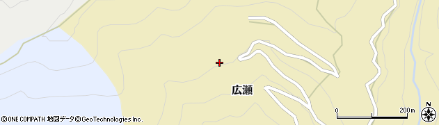 奈良県吉野郡天川村広瀬259周辺の地図