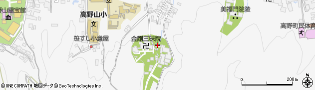 和歌山県伊都郡高野町高野山431周辺の地図
