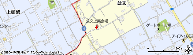 香川県仲多度郡まんのう町公文55周辺の地図