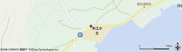 木江小学校周辺の地図