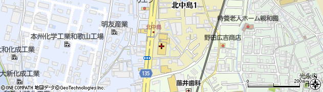 和歌山日産自動車株式会社　本社周辺の地図