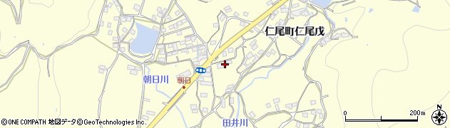 香川県三豊市仁尾町仁尾戊640周辺の地図