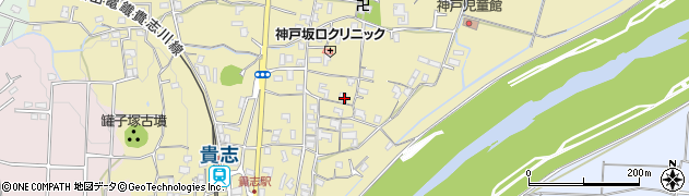 和歌山県紀の川市貴志川町神戸664周辺の地図