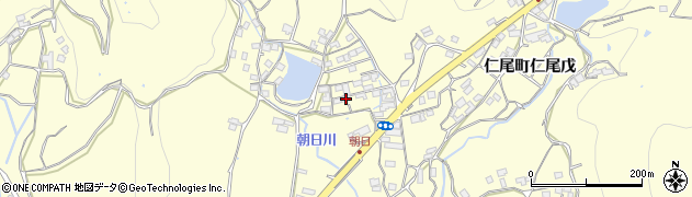 香川県三豊市仁尾町仁尾戊586周辺の地図