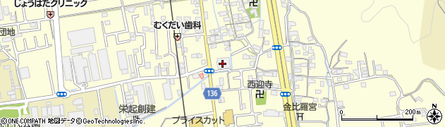 ダイソー和歌山神前店周辺の地図